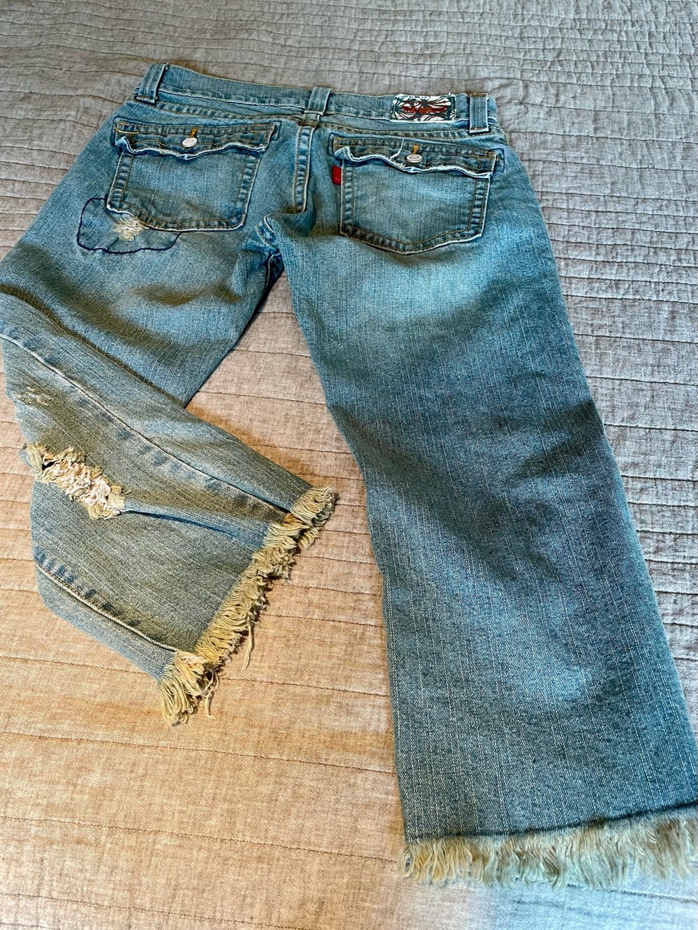 Vintage Levi's 504 Slouch crop Jeans